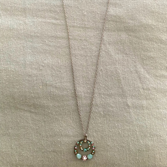 Firefly Jewelry - Light blue Firefly necklace